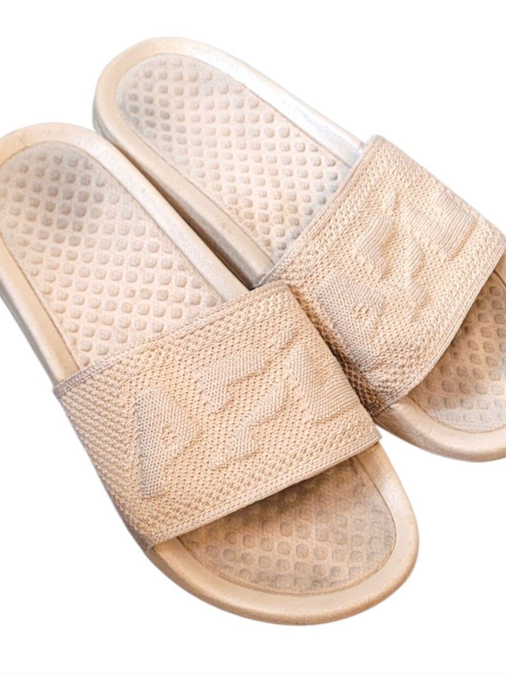 APL Techloom Neutral Beige Women’s Slide Sandals Size US 9